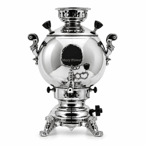 سماور ۸ لیتری گازی مدل توپی مری فلاور MF-819
